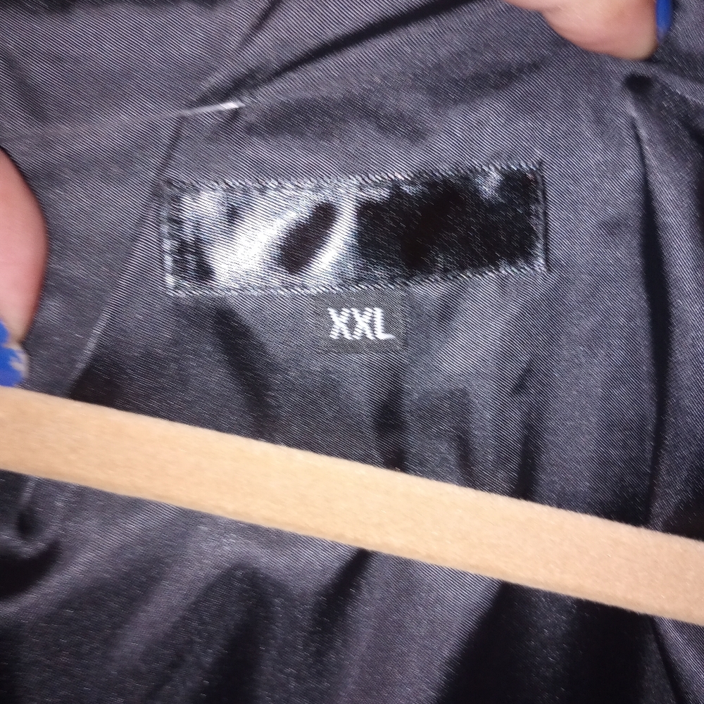 Zeroyaa Classic 3 Pc Black/Gold Vest Set With Tie & Pocket Square Size XXL NWT - Picture 10 of 11